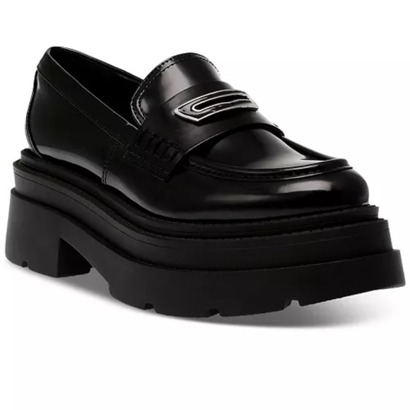 Wild Pair Shoes - Wild Pair Nelley Platform Lug Sole Platform Loafers